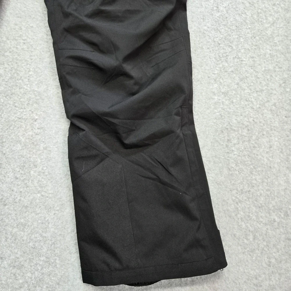 Free Soldier Snow Pants Mens Small Black Insulated Lined Ski Cargo Pockets